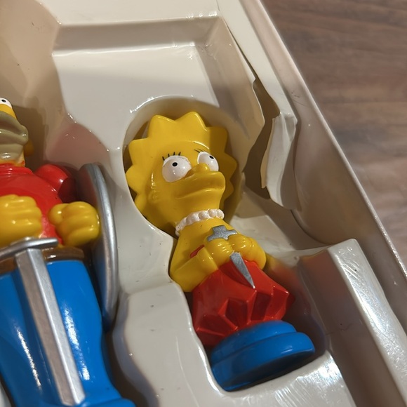 Vintage 1991 The Simpsons 3-D Chess 32 Pieces ONLY - Picture 13 of 13